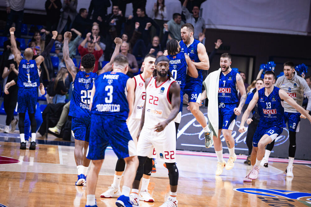 <p>Pravo malo čudo režirali su "plavi" košarkaši, koji osvojili krucijalne bodove protiv Hapoela, jednog od najboljih timova u Evrokupu, iako su na ulazu u posljednji minut gubili osam razlike</p>