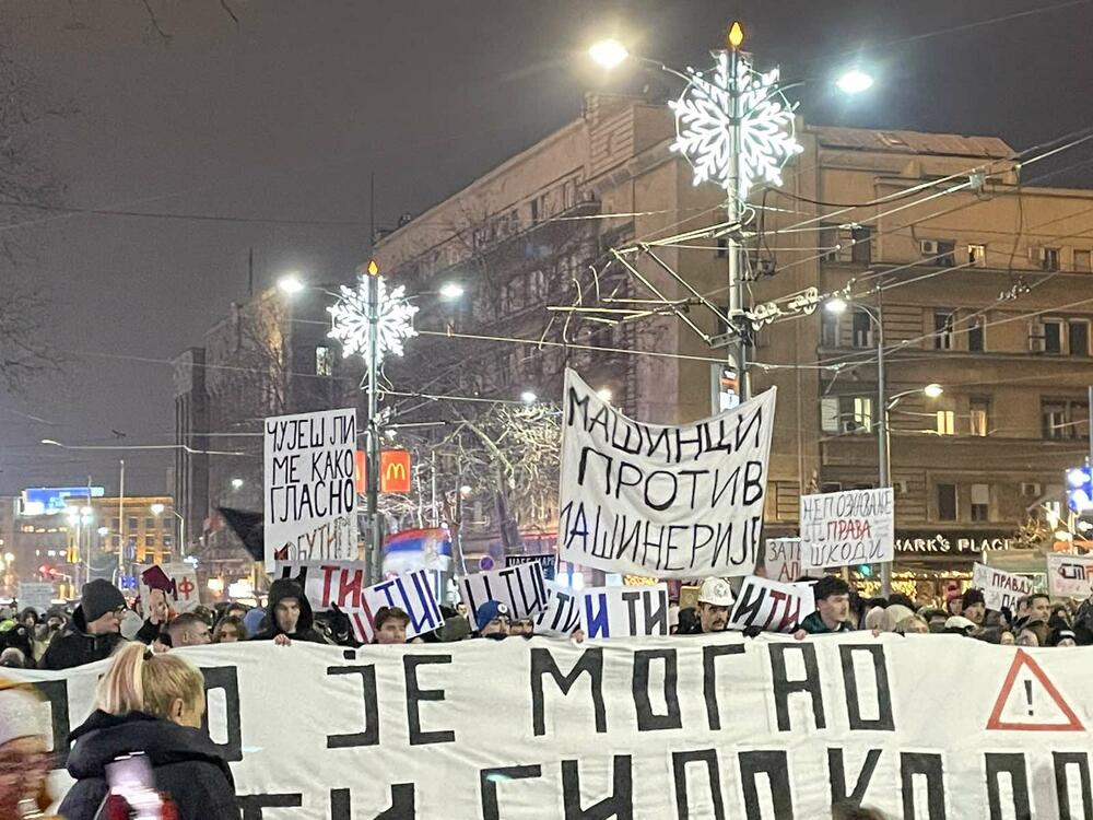 Beograd protest