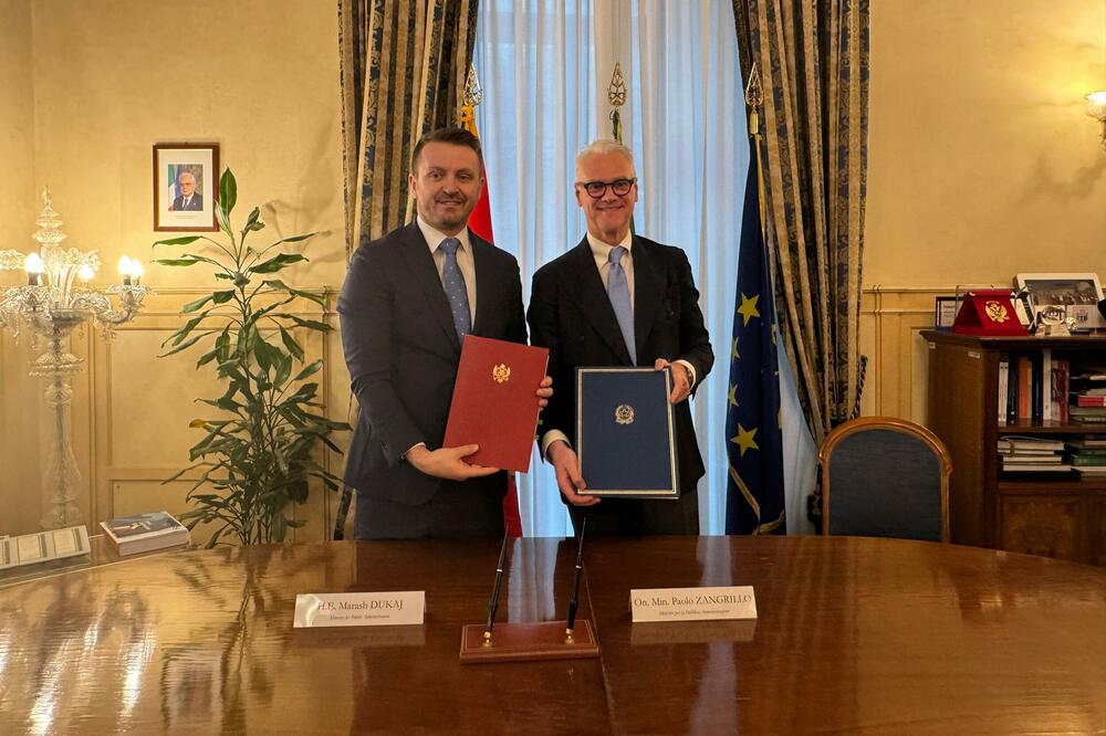 Sa potpisivanja sporazuma, Foto: MJU