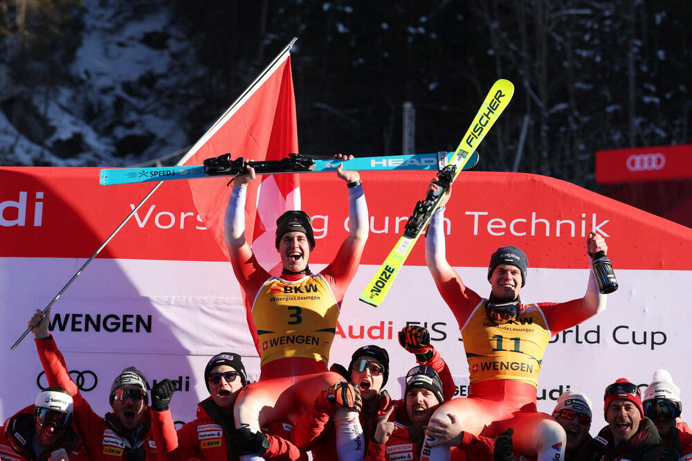 Fon Almen slavi prvu pobjedu, Foto: REUTERS