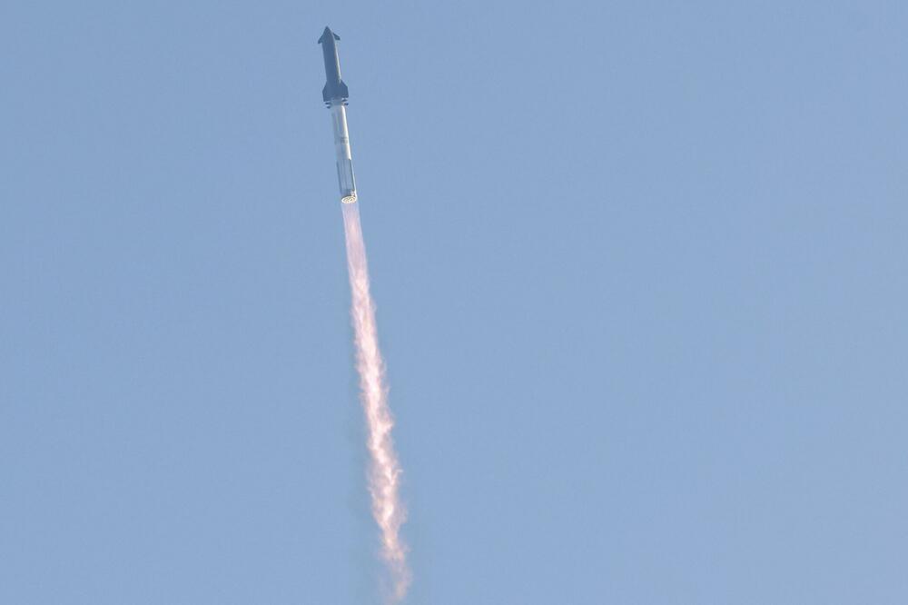Polijetanje rakete Staršip iz Teksasa, Foto: EPA