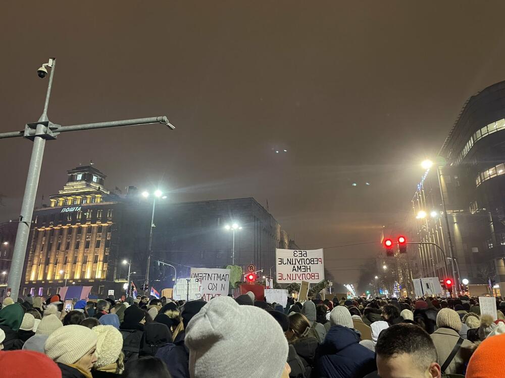 studentski protesti u Beogradu