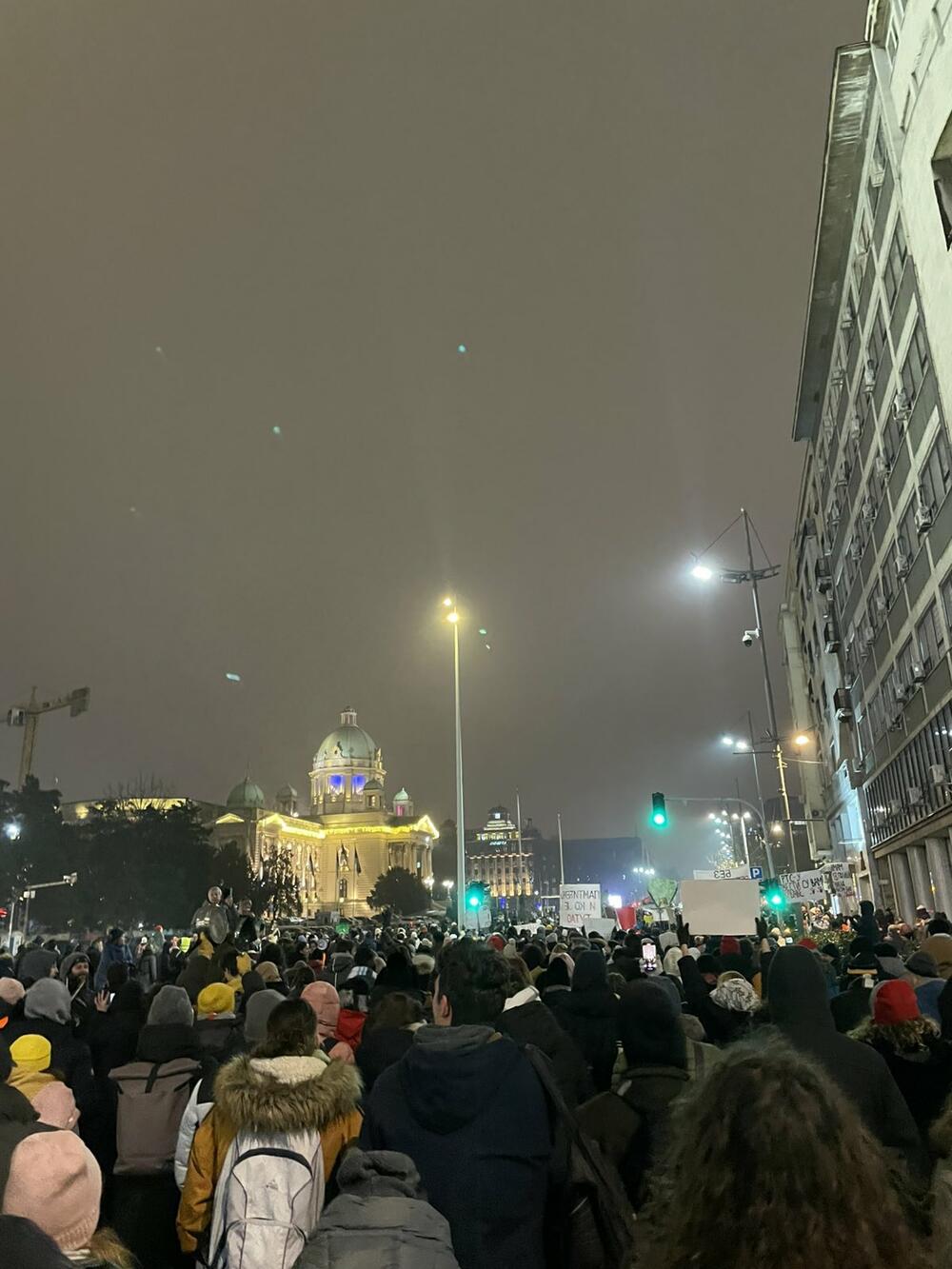 studentski protesti u Beogradu