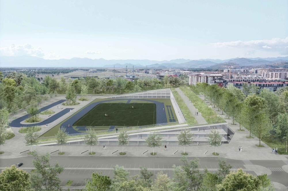 Moguće povećanje kapaciteta postavljanjem montažne tribine, Foto: architecturalcompetitions.me