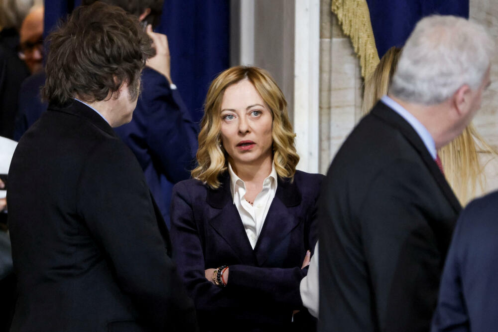 Meloni tokom inauguracije, Foto: Reuters