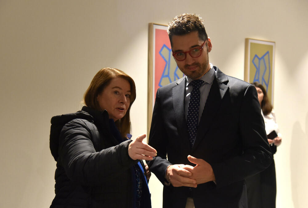 <p>Postavka "U potrazi za nečim" predstavljena u Modernoj galeriji u Podgorici</p>