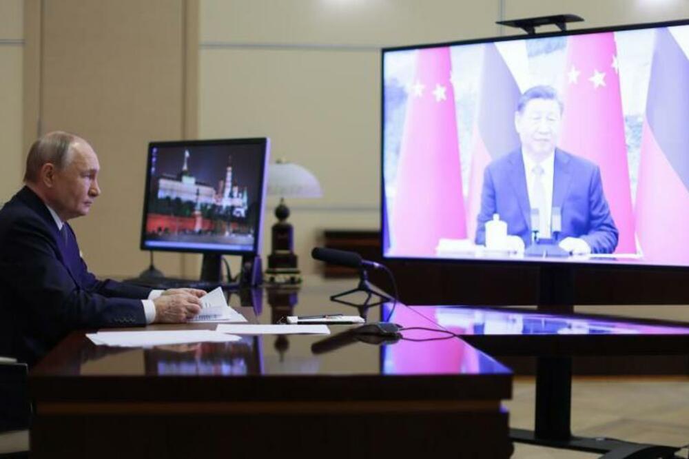 Tokom jednoipočasovnog razgovora, Putin je Sija nazvao „dragim prijateljem", Foto: EPA