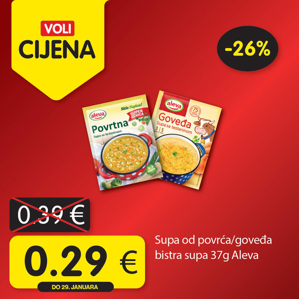 <p><em>Za opuštenu trgovinu birajte proizvode po VOLI cijenama</em></p>