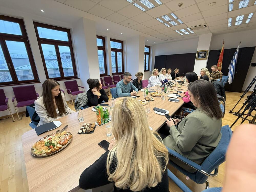 Jelena Borovinić Bojović i novinari