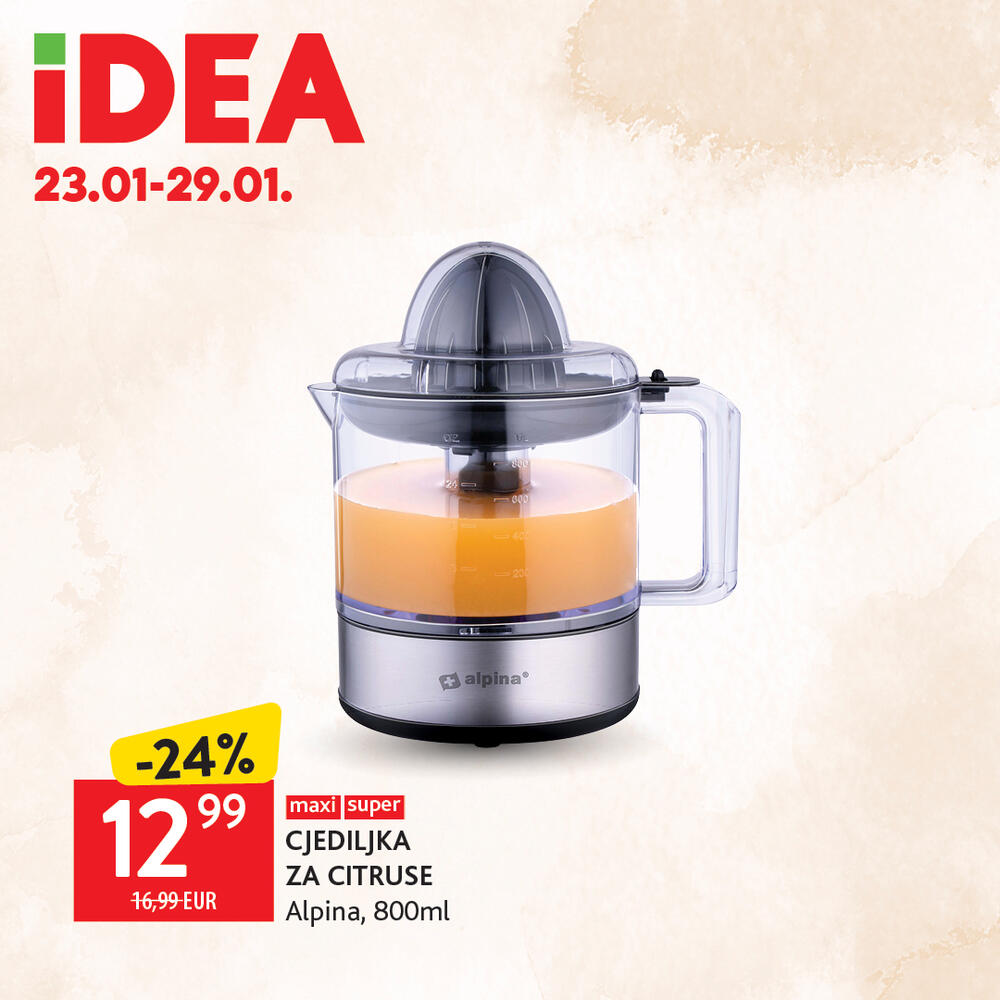 <p>Stigao je novi IDEA katalog, a sa njim i nove prilike za odličnu uštedu.</p>