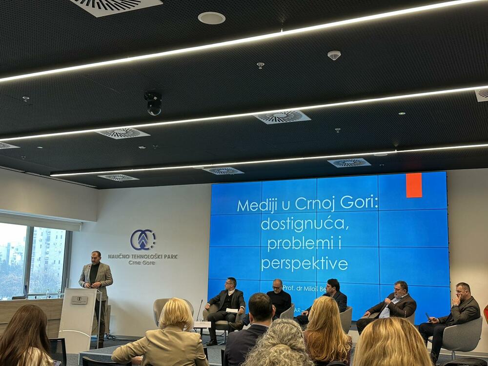 <p>Glavni urednik “Vijesti” Mihailo Jovović rekao je da je veoma zadovoljan istraživanjem</p>