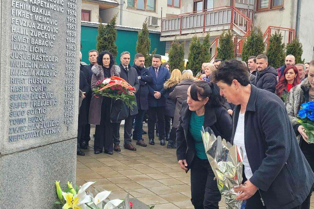 Obilježavanje godišnjice zločina u Štrpcima u Bijelom Polju (arhiva), Foto: Jadranka Ćetković