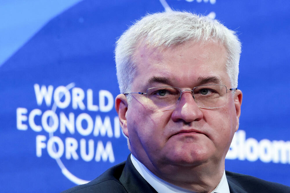 Sibiha na Svjetskom ekonomskom forumu u Davosu, Foto: REUTERS