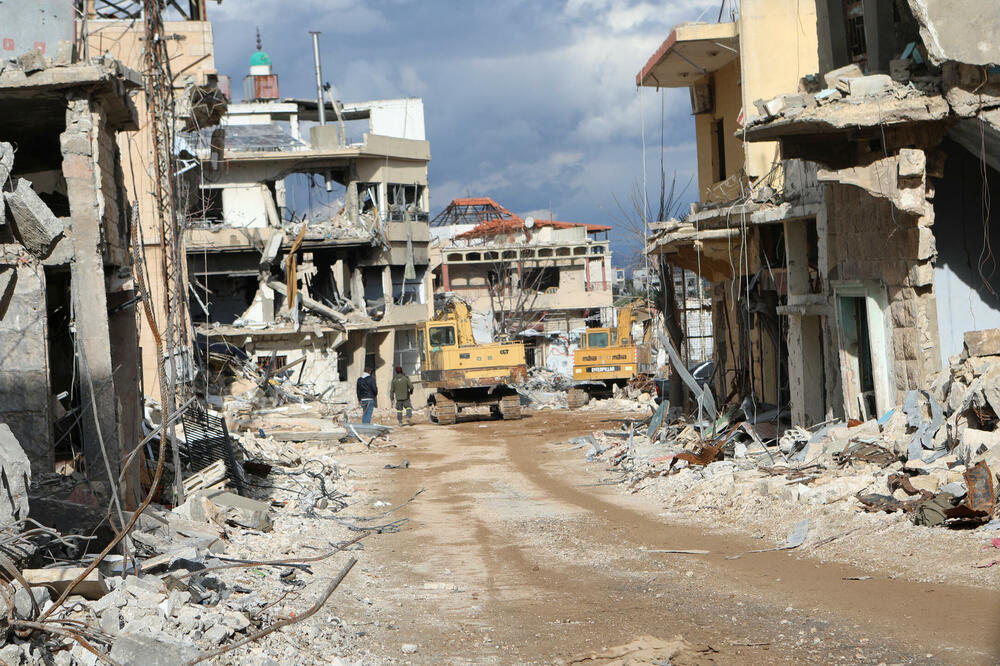 Srušeno selo u južnom Libanu, Foto: REUTERS