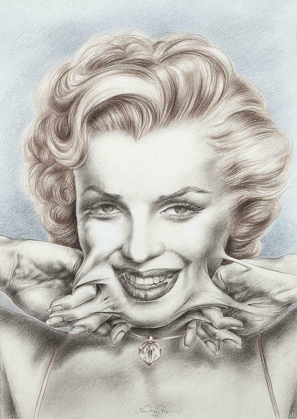 Iz ciklusa posvećenog Marilyn Monroe