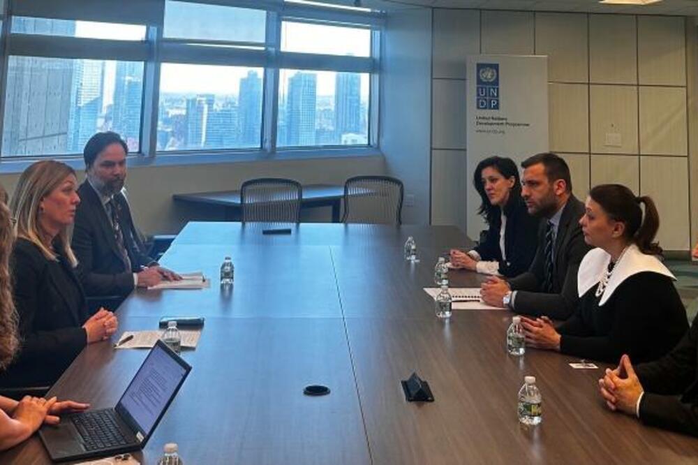 Sa sastanka sa UNDP-om, Foto: Ministarstvo turizma i održivog razvoja