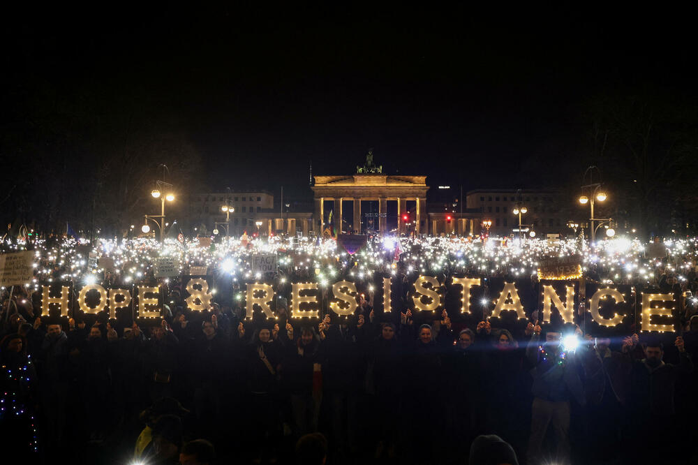 Sa protesta protiv AfD-a u Berlinu, Foto: Reuters