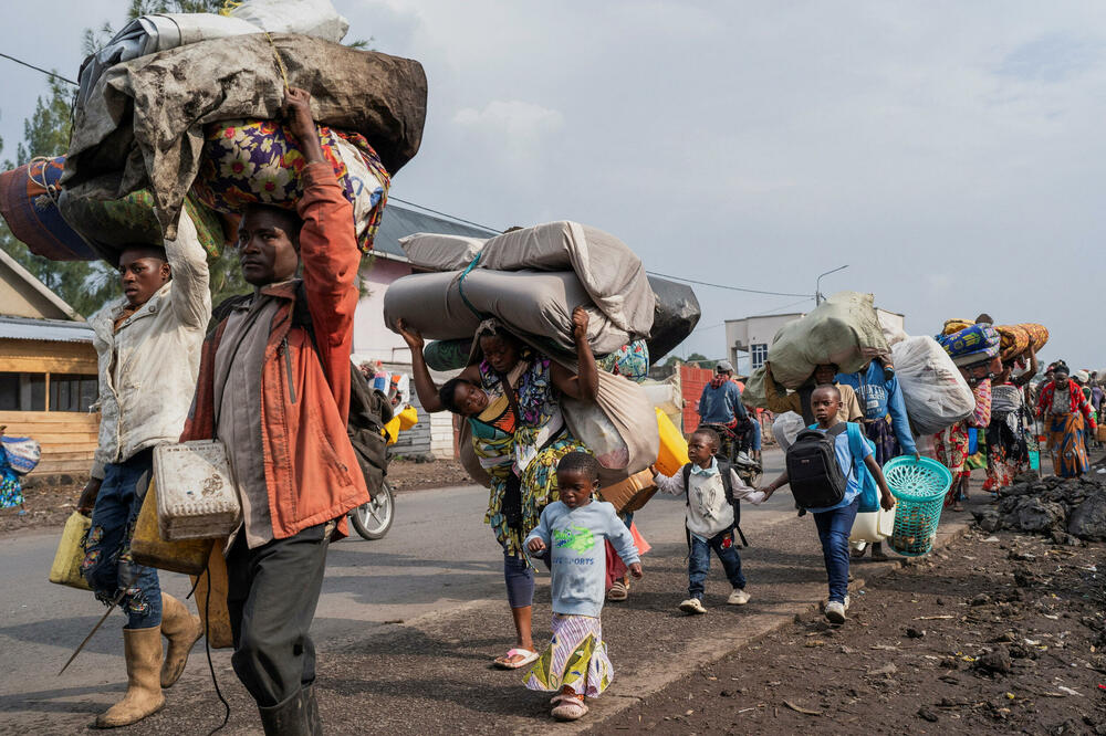 Izbjeglice u Kongu, Foto: REUTERS