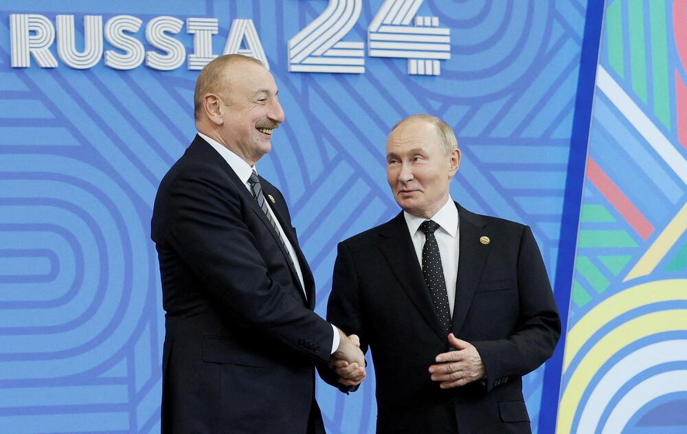 Prijateljstvo na testu: Putin i azerbejdžanski predsjednik Ilham Alijev