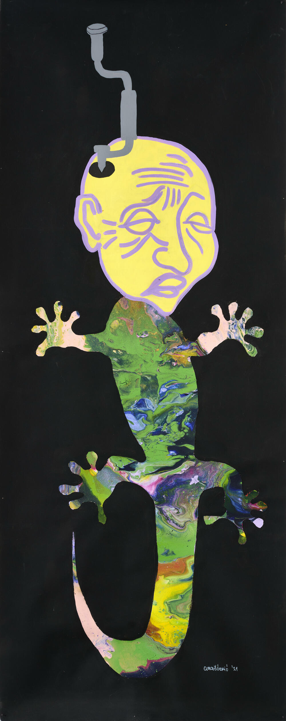 Jedan od radova Ane Šćekić