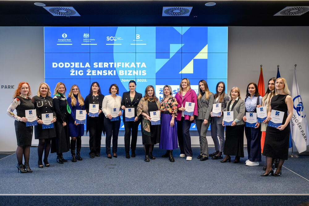 Sa dodjele sertifikata, Foto: CGNews