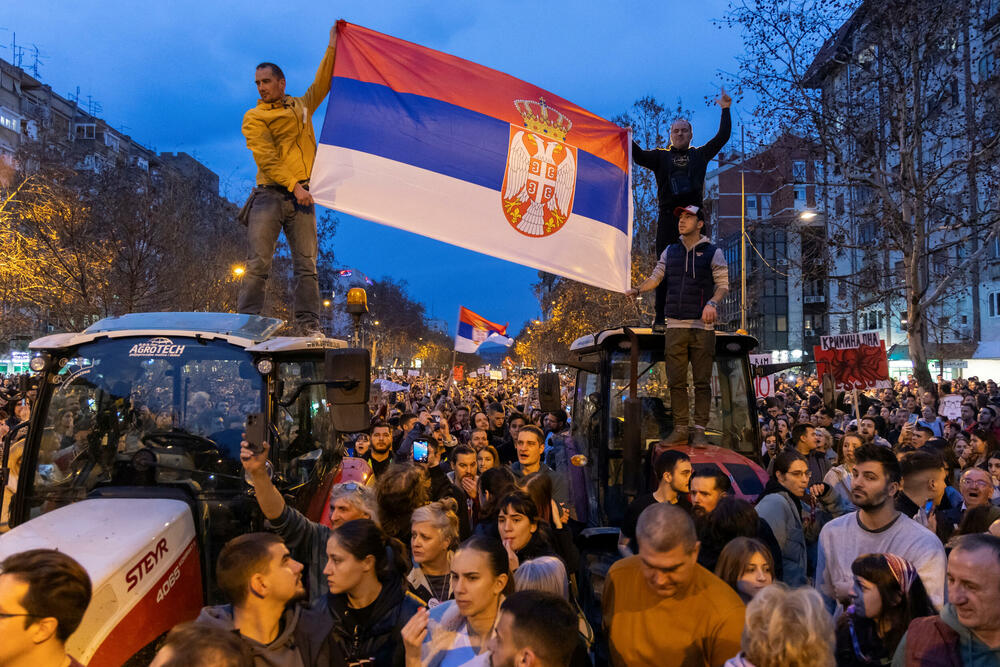 Srbija protest