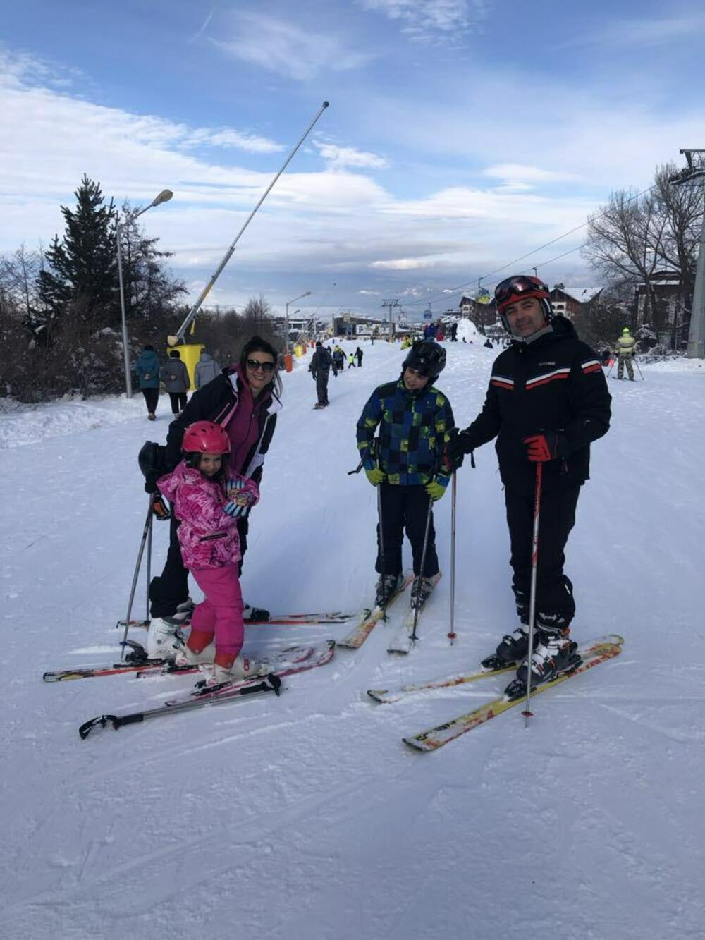 Srđan Bulatović zimski odmor uvijek provodi sa porodicom