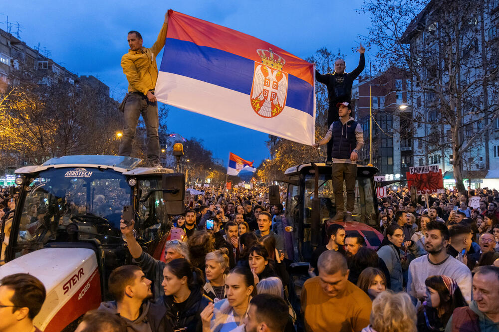 Detalj sa protesta, Foto: REUTERS