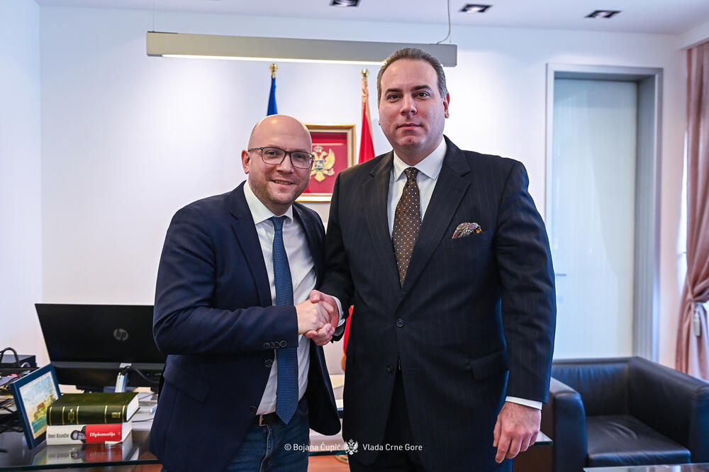 Zaracin i Ivanović, Foto: Vlada Crne Gore