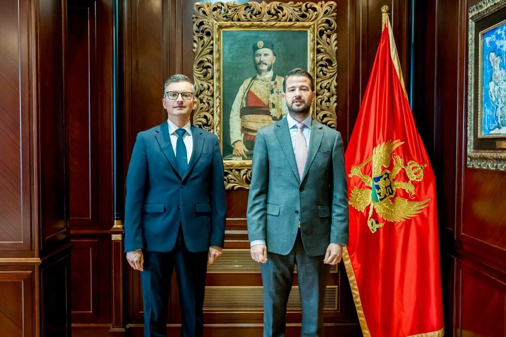Milatović i Šarec, Foto: Kancelarija za odnose s javnošću Predsjednika Crne Gore