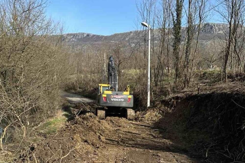 Sanacija klizišta na Pričelju i rekonstrukcija gradskih saobraćajnica, Foto: Glavni grad Podgorica