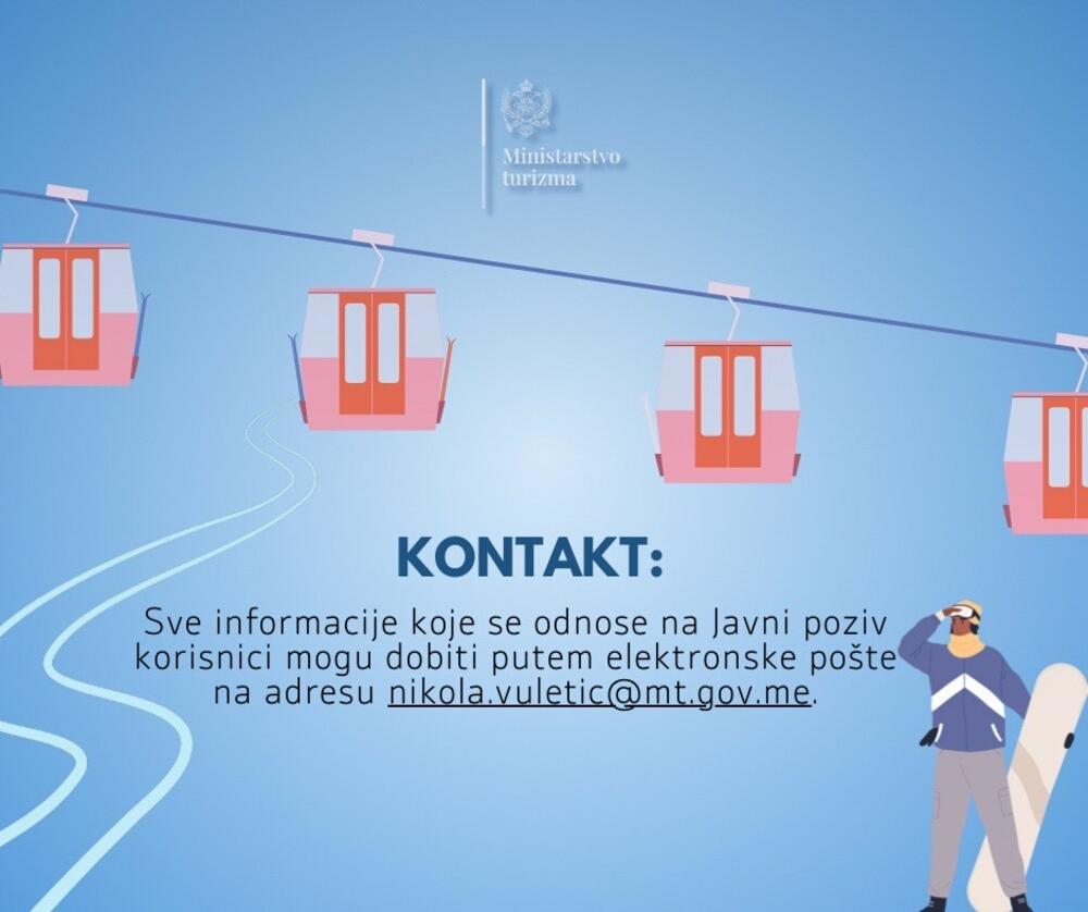 <p>“Programom za podsticanje razvoja poslovanja skijališta u Crnoj Gori za ovu godinu predviđeno je sprovođenje mjera finansijske podrške razvoju skijališta koje bi doprinijele stvaranju dodatne vrijednosti u vidu dovoljno inovativnih i konkurentnih usluga na domaćem i regionalnom tržištu”, navodi se u saopštenju Ministarstva</p>