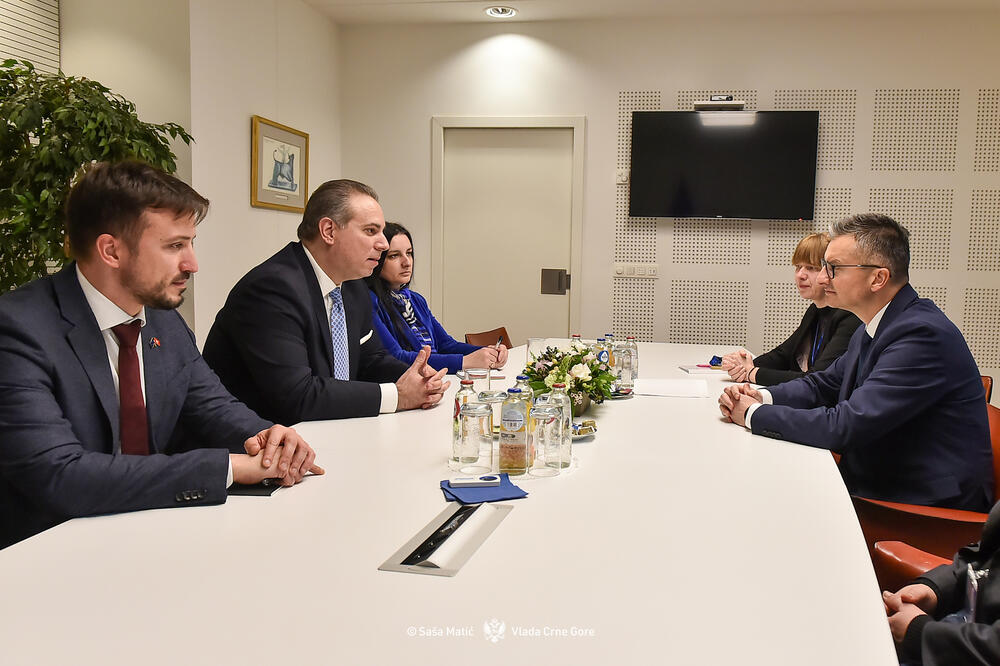 Sa sastanka Ivanovića i Šareca, Foto: Vlada Crne Gore