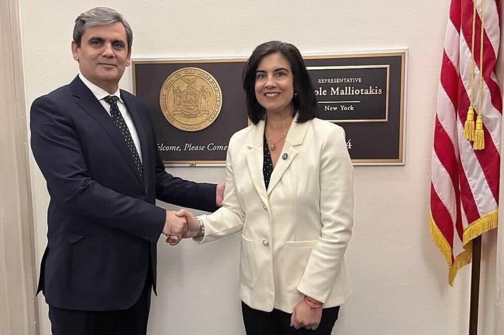 Ervin Ibrahimović i Nikol Maliotakis, Foto: Ministarstvo vanjskih poslova