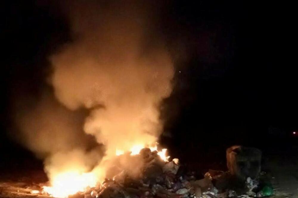 Jedan od slučajeva požara, Foto: Komunalno Nikšić