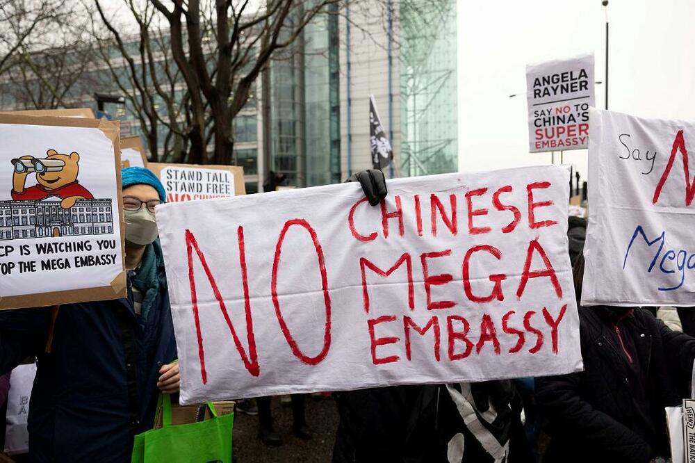 Protest u Londonu, Foto: REUTERS
