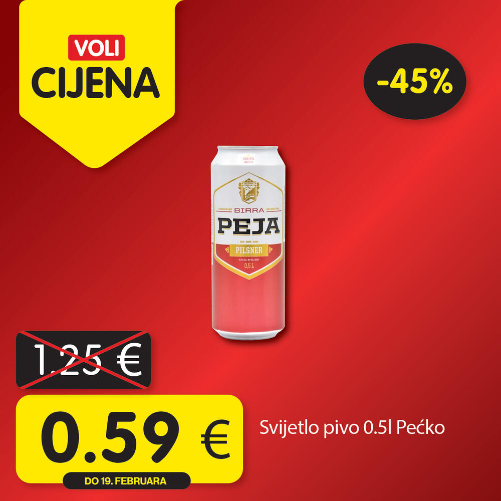 <p>Uštedite kupujući po najpovoljnijim Voli cijenama! Potražite omiljene iz novog kruga akcijskih proizvoda, u svim VOLI i Naš diskont marketima.</p>