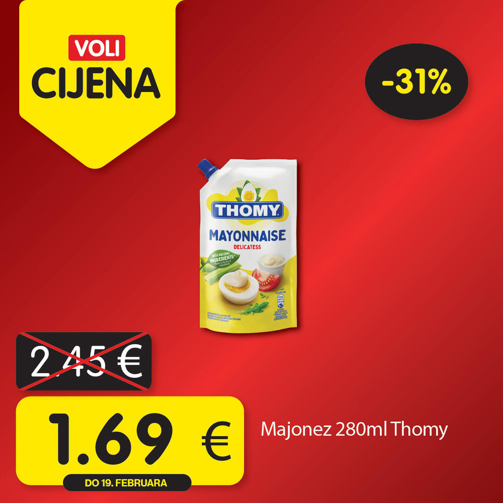 <p>Uštedite kupujući po najpovoljnijim Voli cijenama! Potražite omiljene iz novog kruga akcijskih proizvoda, u svim VOLI i Naš diskont marketima.</p>