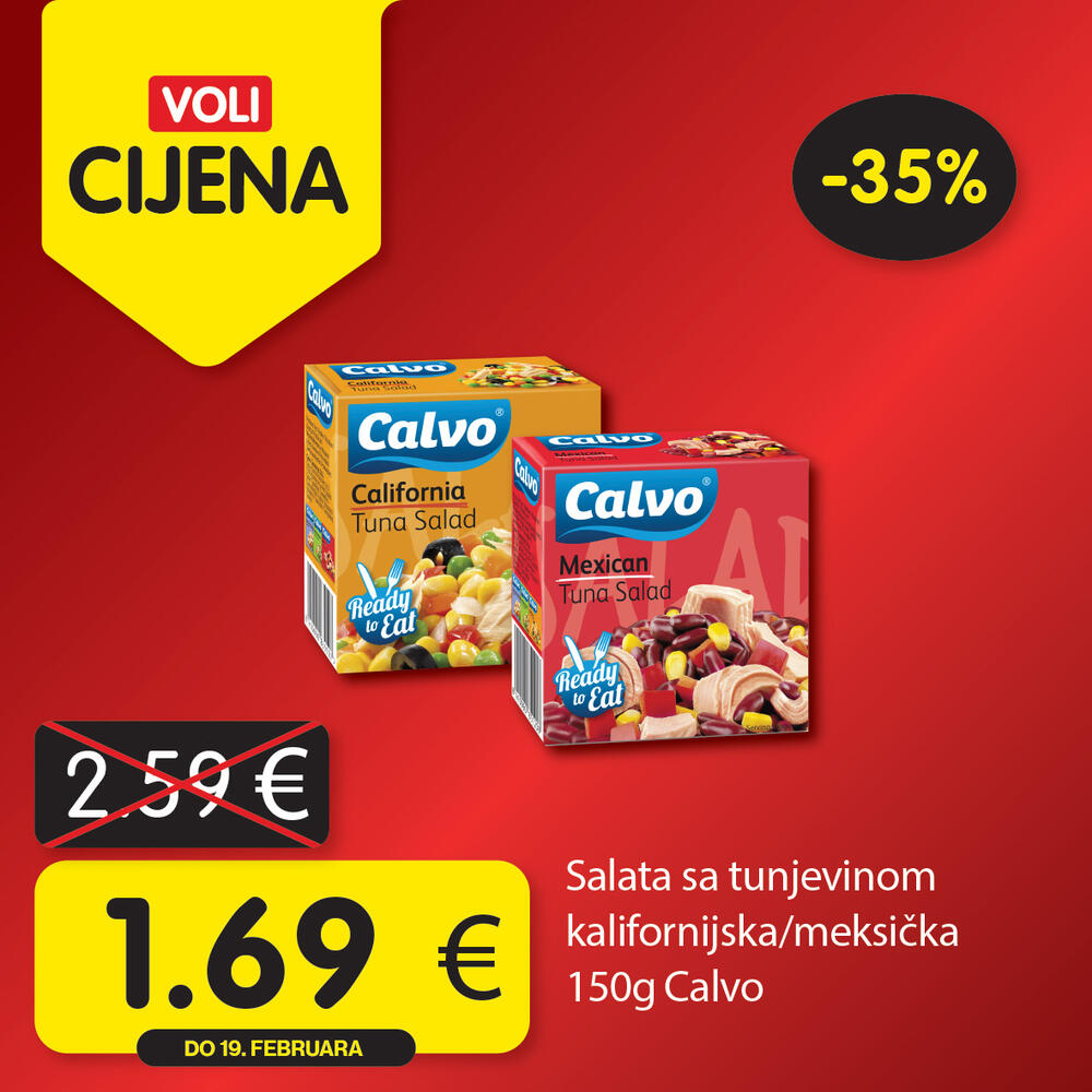 <p>Uštedite kupujući po najpovoljnijim Voli cijenama! Potražite omiljene iz novog kruga akcijskih proizvoda, u svim VOLI i Naš diskont marketima.</p>