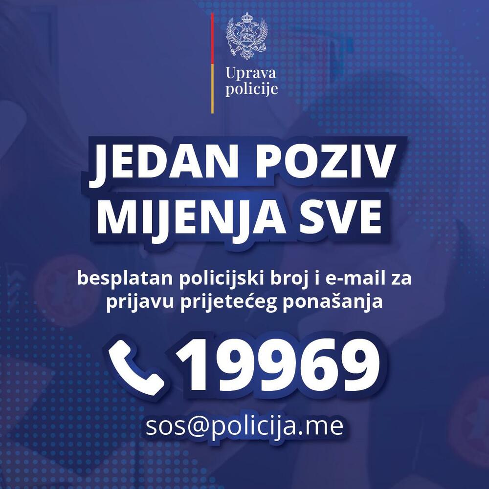 policija besplatan broj