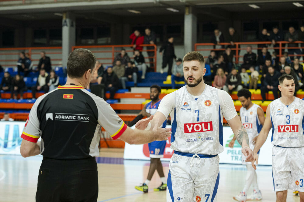 Slavković zadovoljan pobjedom u svom gradu, Foto: KSCG