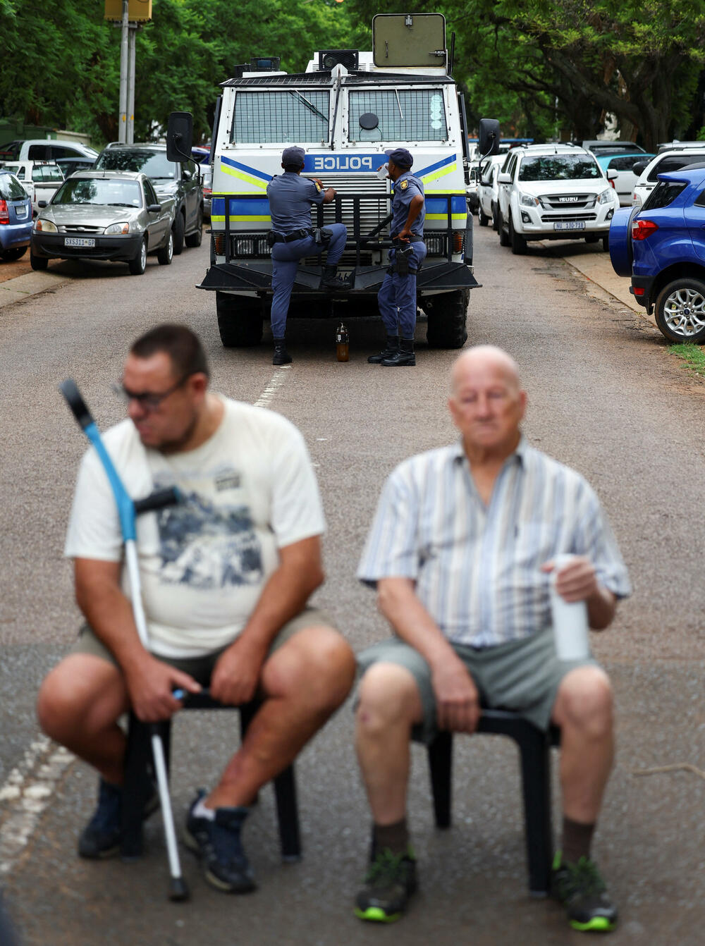 <p>Južnoafrički predsjednik Siril Ramafosa rekao je da prinudno uklanjanje bilo kojeg naroda s njegove zemlje nikada više neće biti dozvoljeno u Južnoj Africi pošto su milioni crnaca lišeni imovine u okviru Aparthejda - sistema vladavine bijele manjine i stotinama godina tokom kolonijalizma</p>