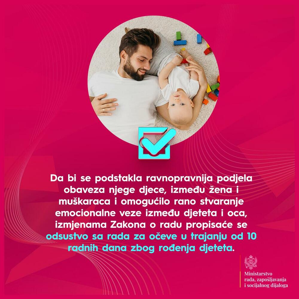 <p>Iz Ministarstva rada, zapošljavanja i socijalnog dijaloga su saopštili da je osnovni razlog za izradu izmjena i dopuna Zakona o radu, dalje usklađivanje radnog zakonodavstva sa pravnim tekovinama Evropske unije u okviru pregovaračkog poglavlja 19 i preporukama Međunarodne organizacije rada</p>