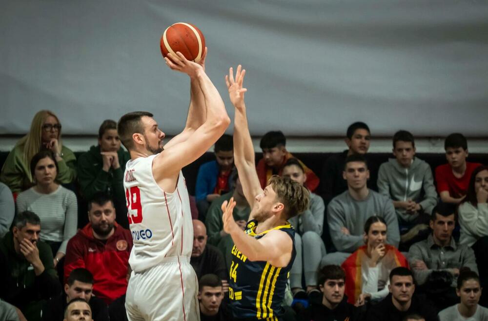 Zoran Nikolić na meču sa Švedskom u kvalifikacijama za Eurobasket