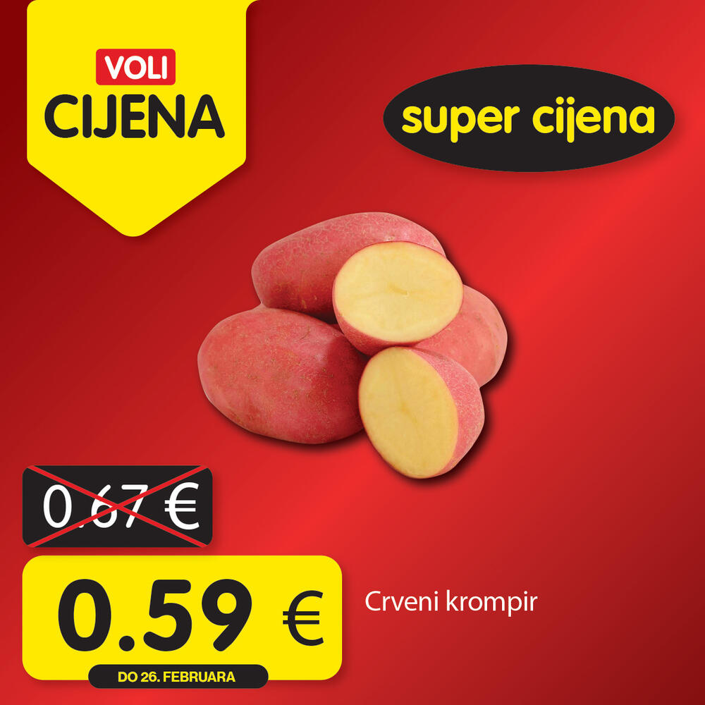 <p>Odaberite artikle po specijalnim cijenama i uštedite vaš kućni budžet.</p>