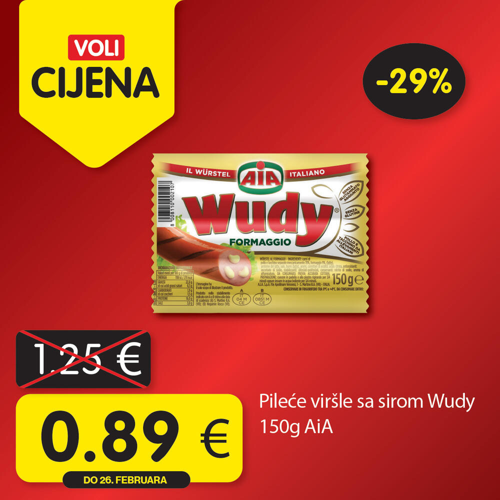 <p>Odaberite artikle po specijalnim cijenama i uštedite vaš kućni budžet.</p>