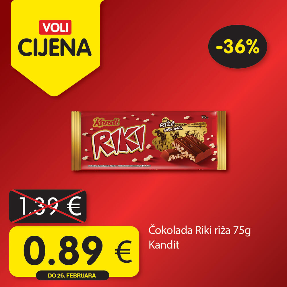 <p>Odaberite artikle po specijalnim cijenama i uštedite vaš kućni budžet.</p>