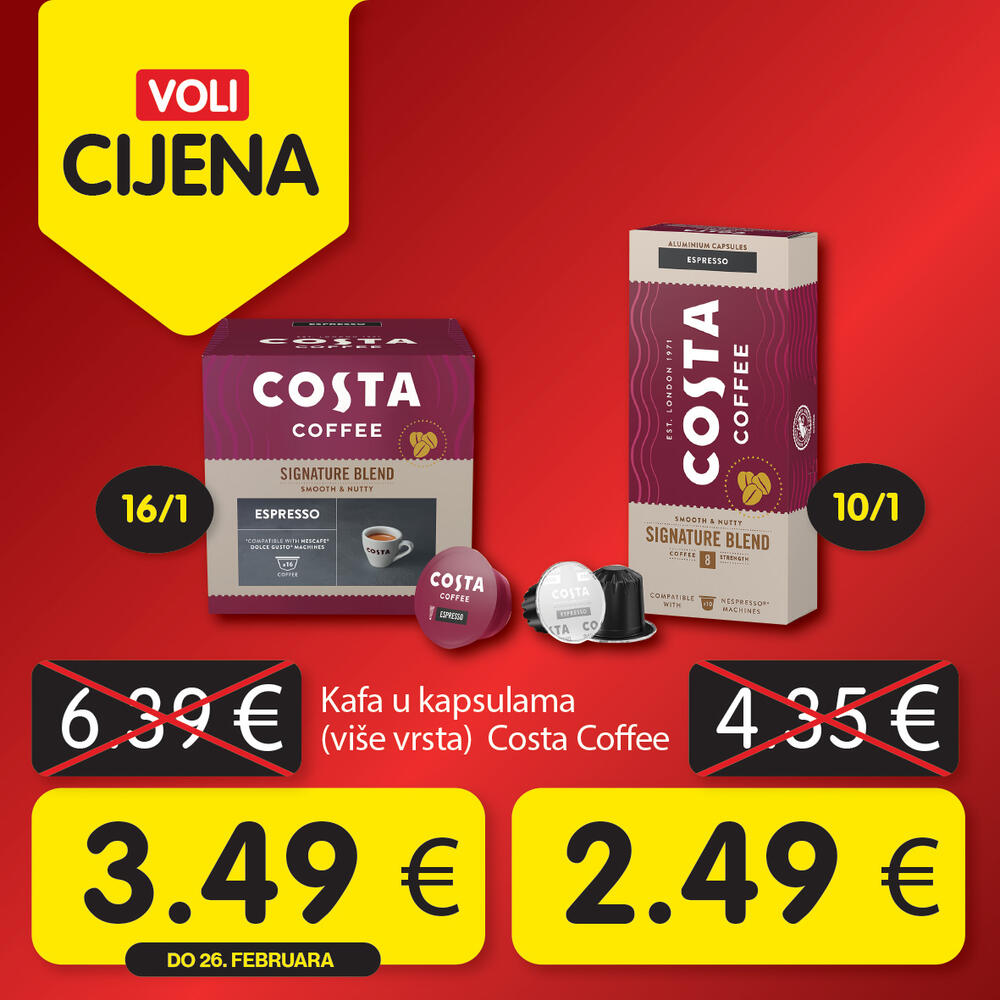 <p>Odaberite artikle po specijalnim cijenama i uštedite vaš kućni budžet.</p>