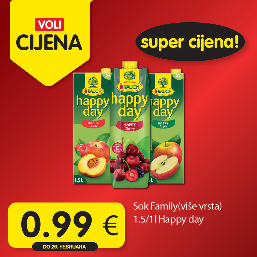 <p>Odaberite artikle po specijalnim cijenama i uštedite vaš kućni budžet.</p>