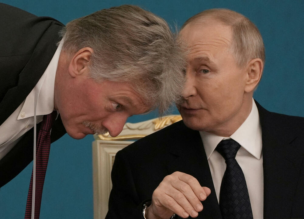 Peskov i Putin